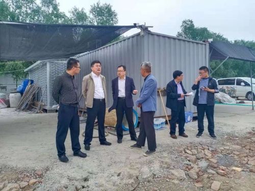 縣發展和改革局到開發區調研重點項目建設